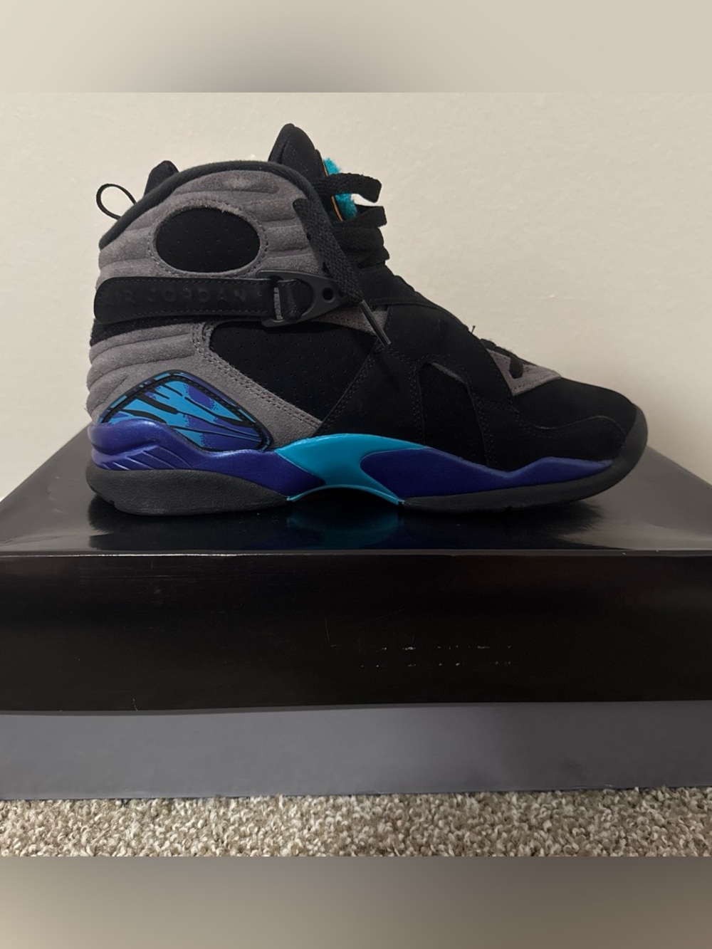 Air Jordan 8 Retro “Aqua” 2025 Men’s 7.5